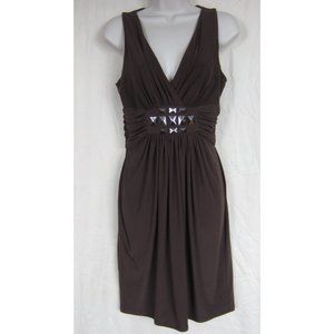 Alain Manoukian Dark Chocolate Evening Dress XS